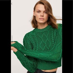 MANGO cropped sweater
